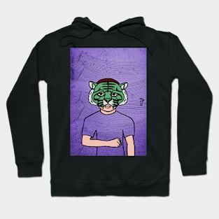 Embrace NFT Character - MaleMask WavesGlyph with Philanthropy Theme on TeePublic Hoodie